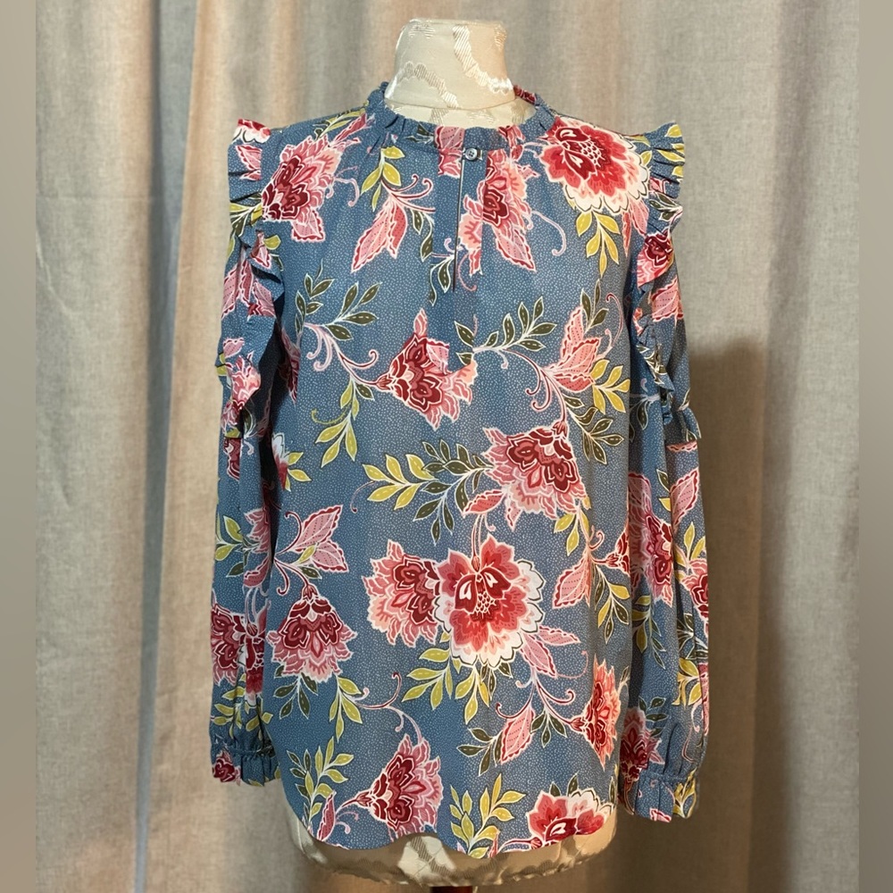 Loft Floral Blouse